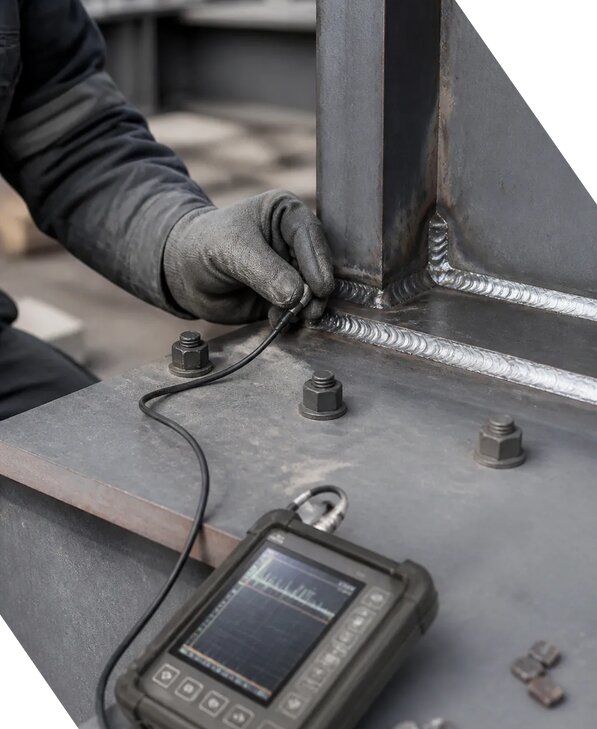 Контроль сварочных работ и проверка качества соединений в Кимовске