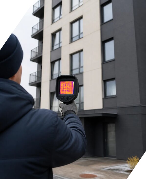 Тепловизионное обследование зданий в Кимовске от 5154 р. | ЭкспертизаРоссия